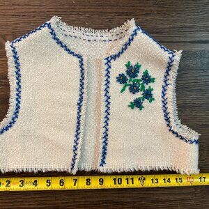 Boy's Embroidered Ukrainian Vest